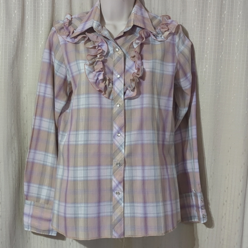 Vintage Women's Wrangler Shirt size 36 Medium